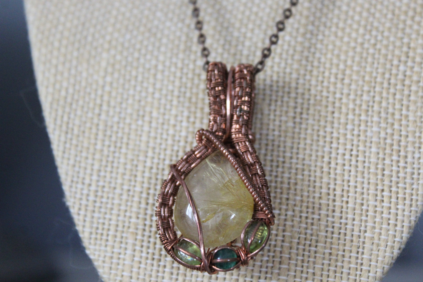 Golden Rutilated Quartz Heady