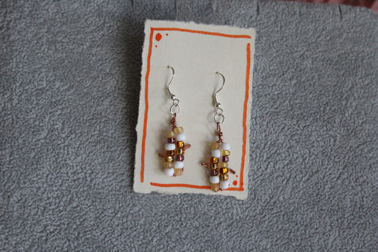 Rainbow Corn Earrings