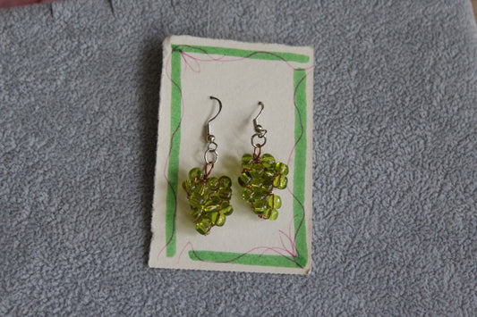 Green Grape Bundle Earrings